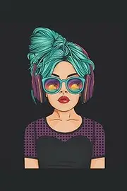 Cabello Turquesa Dama Cómica: Cuaderno Turquesa Hair Comic Lady - para anotar pensamientos, ideas e impresiones. ¿Te gustan los cómics y los colores ... fans de los dibujos animados y los cómics.