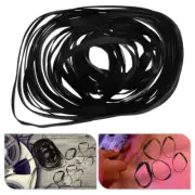 50 Pcs Tape Recorder Rubber Belt Cassette Repair Maintenance Mix Flat Belts