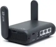 Gl.Inet Gl-Axt1800(Slate AX) Portable Gigabit Travel Router, Pocket-Sized, Wi-Fi