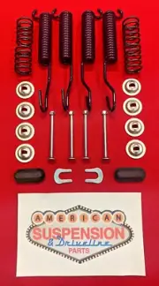 Ford Thunderbird 1957-58 Rr Brake Shoe Return Spring and Hold Down Hardware Kit