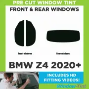 For BMW Z4 2020+ Full Pre Cut Window Tint Kit Front & Rear Car Tinting Film Film