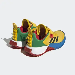 Adidas LEGO X SPORT DNA 樂高 運動鞋 慢跑鞋 童鞋 小中大童 藍黃 HQ1310