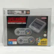 SUPER NINTENDO (SNES) CLASSIC MINI CONSOLE - GRADED - VGA 90 NM+/MT (AUS PAL)