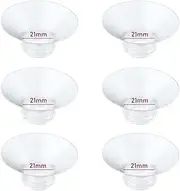 IVARONALFlange Insert 21mm Compatible with Momcozy M5/M6/M9 Breast Pump Replacement Accessories,Momcozy M5 M6 M9 Flange Inserts Replacement Parts,6 Piece Set (6PC-21mm
