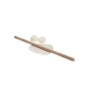 Wood Rolling Pin for Baking | 48 cm Wooden Roller for Dough Pastry Pizza