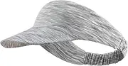 [aternee] Caps, Ponytail Baseball Caps for Women and Ladies, Long Peak Sweatband Adjustable Hat for Golf Cycling Fishing Tennis Running Visor Hats