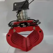 Metal Hydraulic Claw for 1/14 Kabolite K350-200 RC Excavator HUINA Digger Parts