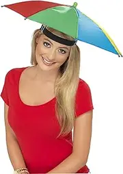 Smiffy's Umbrella Hat - Multi-Colour