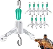 Double Hook Fishing Lines Space Bifurcation, Fishing Tackle Splitters, Strong Sub Wire Connector Space Bifurcation Accessories