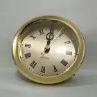 Quartz Clock Insert Replacement 103MM with Silent Movement and Gold Finish