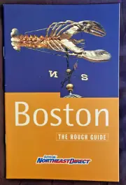 Boston The Rough Guide * Amtrak Northeast Direct booklet from 1998 * Railroad *