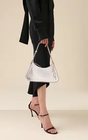 [Givenchy] Lucky Lock Small Metallic Leather Bag