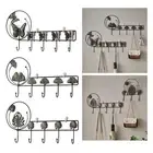 Coat Rack Wall Mounted Coat Hanger Decorative Multipurpose Iron Rustic Wall Hook