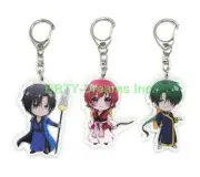 Set of 3 Yona Of The Dawn Akatsuki Acrylic Keychain Yona, Hak Son, Jae-Ha v1
