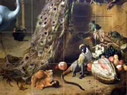 Art Animals Ceramic Mural Backsplash Bath Tile #2225