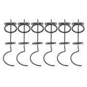 6 Pcs Wine Bottle Display Holder Countertop Wine Rack Wine Storage Shelf