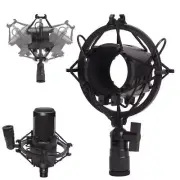 Universal Microphone Shock Mount Mic Clip for Home Studio Podcast Recording US