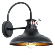 Motion Sensor Outdoor Barn Lights - Dusk to Dawn Farmhouse Gooseneck Barn Lig...