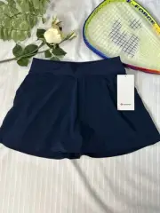 NWT$78 Lululemon Lightweight HR Tennis Skirt - True Navy - Size6