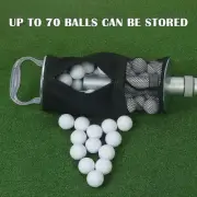 Golf Ball Retriever Tube for Putter Driving Range Golf Ball Pick up Shag Bag