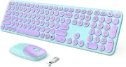 Wireless Keyboard and Mouse Combo, Seenda USB/Type C Wireless Mouse and Keyboard