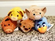 Disney Tsum Tsum Lion King Set of 5 New With Tags Simba Nala Pumba Timon Zazu