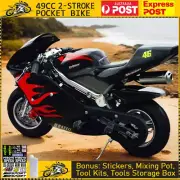 Pocket Bikes 2 Stroke 49CC 50CC Engine Mini Motorbike Dirt Bike Kid Ride on Toy