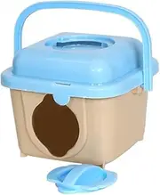 Generic Hamster Cage Portable Small Animal Hamster Travel Cage Small Pets Carrying Cases Portable Hamster Travel Case Hamster Houses Hamsters Hampster Hampter Cages Hamster Carrier Plastic