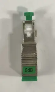 Attenuator, STD OPT SC/APC-SC/APC 5.0 DB