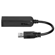 NEW D-Link USB 3.0 to Gigabit Ethernet Adapter Black