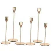 Candle Holder Tall Gold Candlestick Holders, Taper Candle Stick Holder Gold