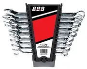 888 T810061 - Ring Open End Spanner Set AF 11 Piece