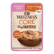 Wellness Core Tiny Tasters Kitten Pate Chicken Wet Cat Food 50g 50g
