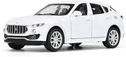 Scale Finished Model Car 1:32 Scale for Jaguar F-Type Coupe Alloy Car Model Diecast Metal Miniature Souvenir Collection Die-cast Vehicle(White)