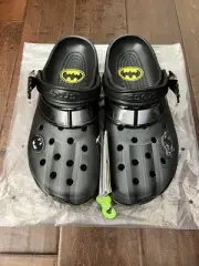 Crocs Classic Batman Movie Batmobile Clog Black 210219-001 Mens Shoe Size 13 New