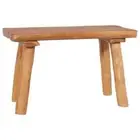vidaXL Garden Bench 80 cm Solid Teak Wood HEE