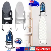 Ironing Board Hanger Iron Steam Stand Holder Storage Shelf Door Wall Mounted QG