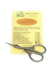 Premax 3.75" Ring-Lock Non Serrated Straight Embroidery Scissors Needlepoint