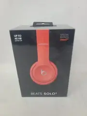 Beats SOLO 3 Wireless Headphones Red MX472LL/A NEW FACTORY SEALED