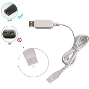 White 4.3V USB Power Charger Adapter Cord Cable For Shaver Philips A00390