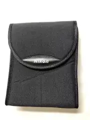 Genuine Nikon Soft Black Fabric Binocular Storage Case