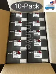 10-Pack: AMD Wraith Stealth 712-000071 REV:B 4pin PWM Fan Socket AM4 CPU Cooler