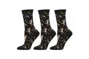 3x Socksmith Ladies Novelty Fashionable Trendy Socks Going Bananas One Size