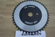 Compact Disc CD ChainRing 44t Silver Black BMX Cruiser Road Bike Sprocket