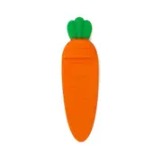 2pcs Creative cute silicone carrot bookmark culture creative cartoon student reading bookmark office learning stationery
