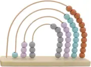 Kaper Kidz Calm and Breezy Rainbow Abacus, Maroon