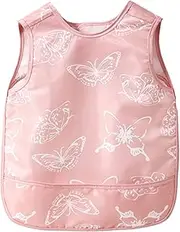 LOORGVEL Meal Apron Bib Sleeveless Feeding Bib for Home Nursery and School Easy to Clean Durable Eating Apron for Mess Mealtime