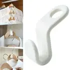 Space Saver saving Wonder Plastic Magic Hanger Clothes Coat Closet Organise Hook