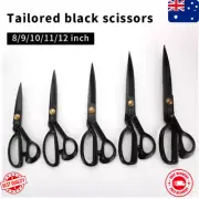 Tailor Scissors Dressmaking Sewing Cutting Trimming Shears Fabric 8-12 Inch AU