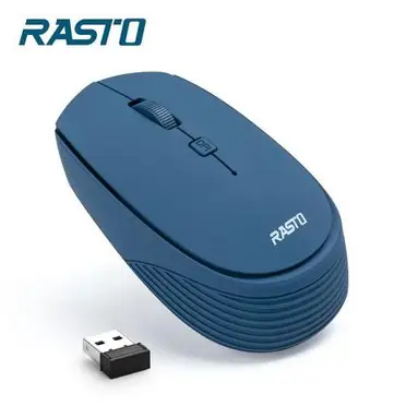 【買一送一】RASTO RM12 文青風超靜音無線滑鼠